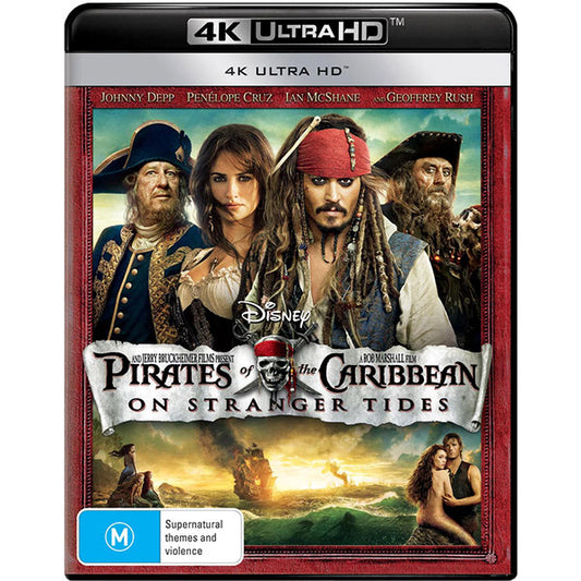 Pirates of The Caribbean: On Stranger Tides (4K UHD)