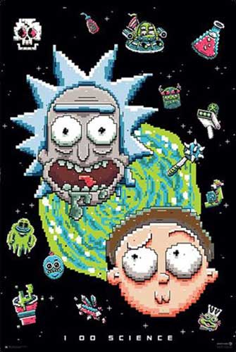 Rick and Morty - I do Science Poster