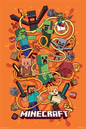 Minecraft - Funtage Poster
