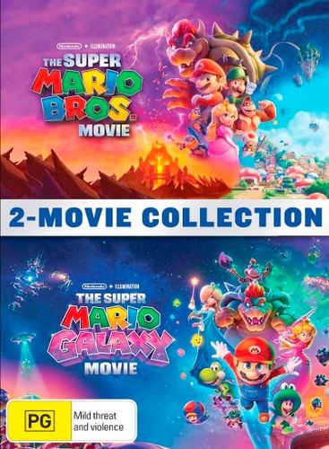 The Super Mario 2-Movie Collection (The Super Mario Bros. Movie / The Super Mario Galaxy Movie)