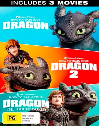 How to Train your Dragon 3 Movie Franchise Pack (How To Train Your Dragon / How To Train Your Dragon 2 / How To Train Your Dragon: The Hidden World)