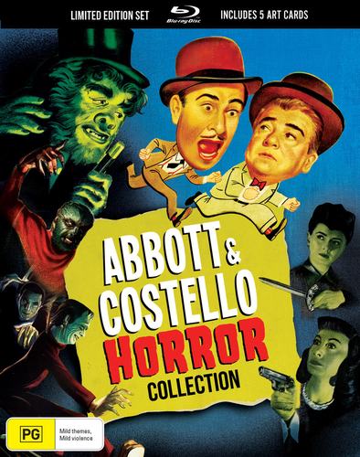 Abbott & Costello: Horror Collection - Limited Edition Blu-ray (Lenticular Hardcover + Art Cards) (Blu-ray)