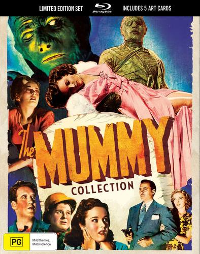 The Mummy Collection - Limited Edition Blu-ray (Lenticular Hardcover + Art Cards) (Blu-ray)