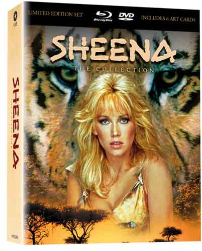 Sheena: The Collection (Limited Edition) (DVD / Blu-ray)