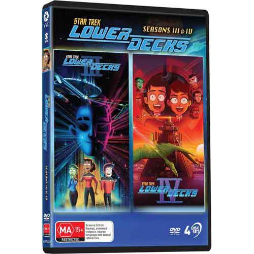 Star Trek Lower Decks: Season 3 & 4 (DVD)