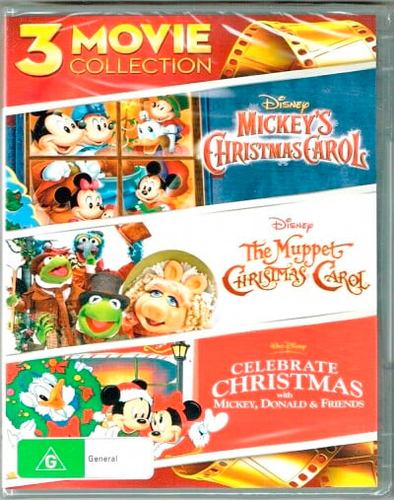 Mickey's Christmas Carol / The Muppets Christmas Carol / Celebrate Christmas with Mickey, Donald & Friends (3-Movie Collection)