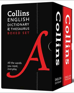 Collins English Dictionary and Thesaurus Boxed Set