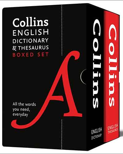 Collins English Dictionary and Thesaurus Boxed Set