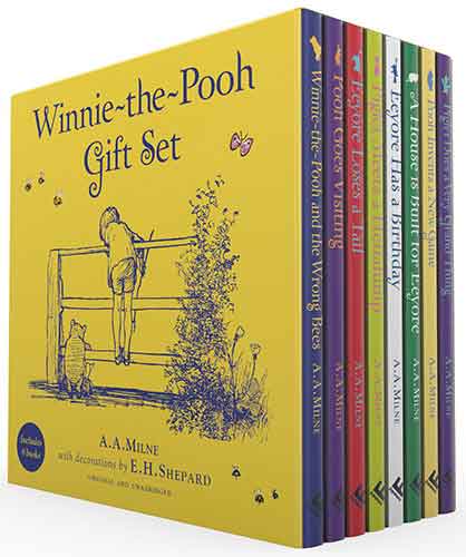 Classic Winnie-the-Pooh 8 Book Gift Book Set