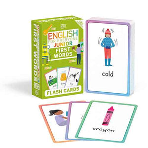 English for Everyone Junior First English Words Flash Cards