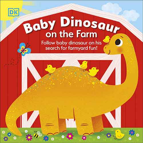 Baby Dinosaur on the Farm