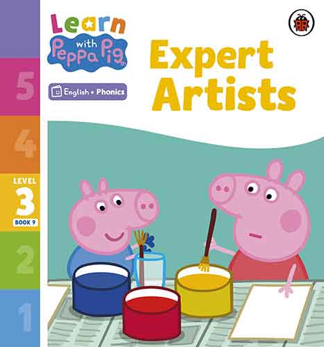 Learn with Peppa Phonics Level 3 Book 9 - Expert Artists (Phonics Reader)