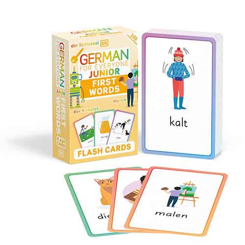 German for Everyone Junior First Words Flash Cards