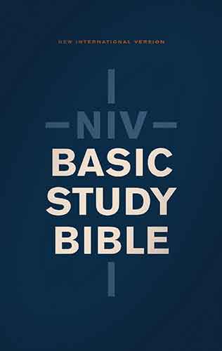 NIV, Basic Study Bible, Economy Edition, Red Letter [Blue]