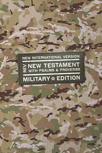 NIV New Testament with Psalms and Proverbs Military Edition, Compact, Comfort Print [Military Camo]