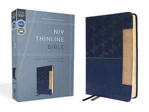 NIV Thinline Bible, Red Letter, Comfort Print [Blue]