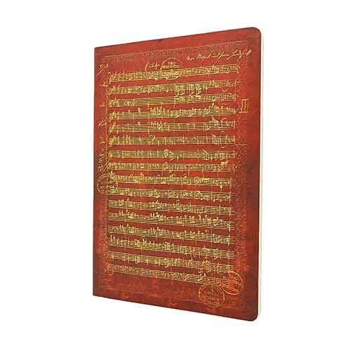 Mozart, The Hunt A4 Musical Staves (Embellished Manuscripts Collection) Cahier