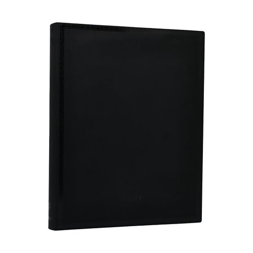 2027 Black Edition Bold Ultra 12-Month Softcover Dayplanner (Elastic Band Closure) Daily