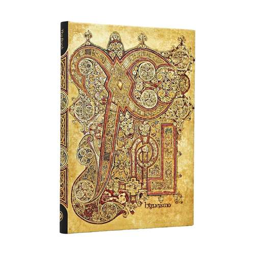 Generatio (The Book of Kells) Midi Lined Hardcover Journal (Elastic Band Closure)