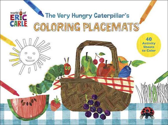 The Very Hungry Caterpillar's Coloring Placemats
