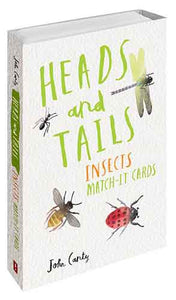 Heads and Tails Insects Match-It Cards