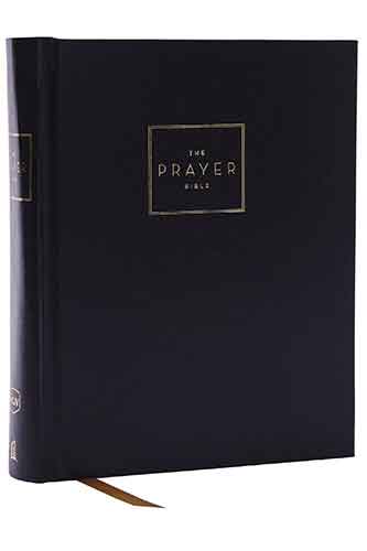 NKJV, The Prayer Bible, Hardcover, Red Letter, Comfort Print