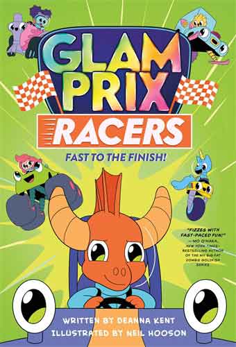 Glam Prix Racers: Fast to the Finish!