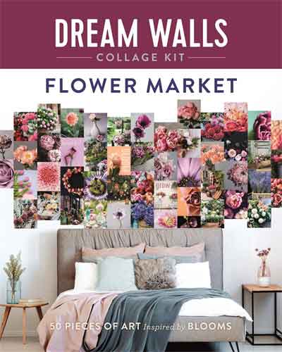 Dream Walls Collage Kit: Flower Market