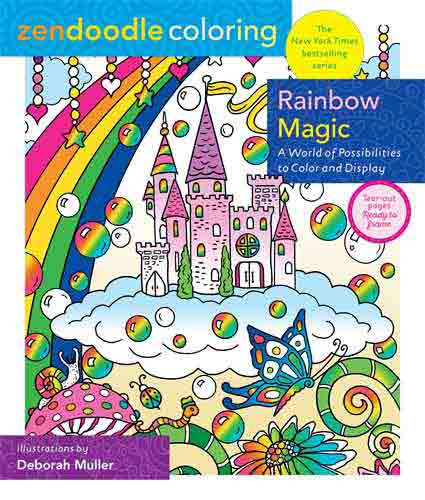 Zendoodle Coloring: Rainbow Magic