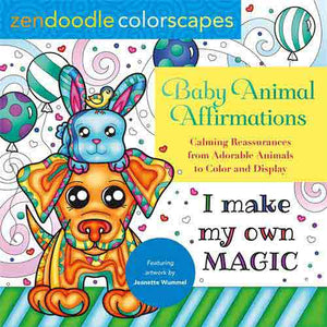 Zendoodle Colorscapes: Baby Animal Affirmations