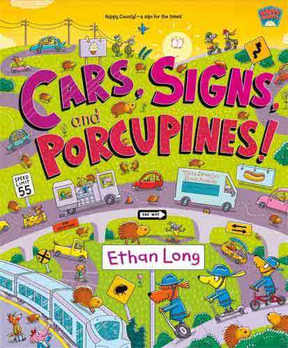 Cars, Signs, and Porcupines!