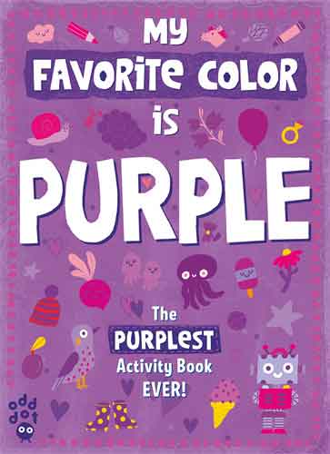 My Favorite Color Activity Book: Purple