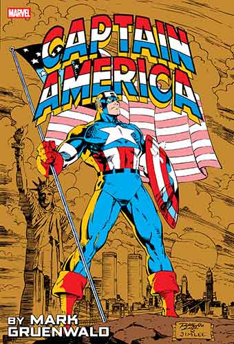 Captain America By Mark Gruenwald Omnibus Vol. 2 Ron Lim Anniversary Cover