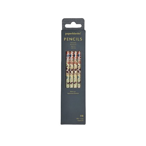 Kara-ori (Japanese Kimono) Pencil (4 Pack)