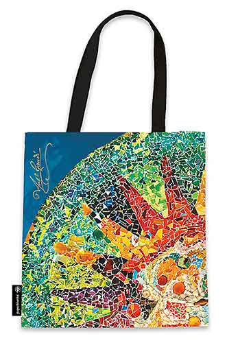 Gaudi s Sun (Gaudi s Mosaics) Canvas Bag