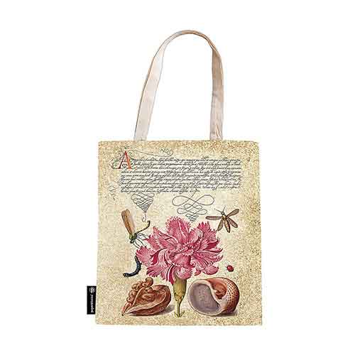 Pink Carnation (Mira Botanica) Canvas Bag