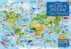 World Map And Jigsaw