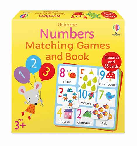 Numbers Matching Games and Book