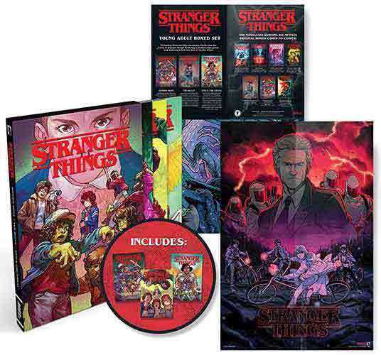 Stranger Things Graphic Novel Boxed Set (Zombie Boys, The Bully, Erica the Great )