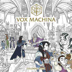 Critical Role: Vox Machina Coloring Book