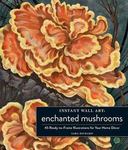 Instant Wall Art Enchanted Mushrooms