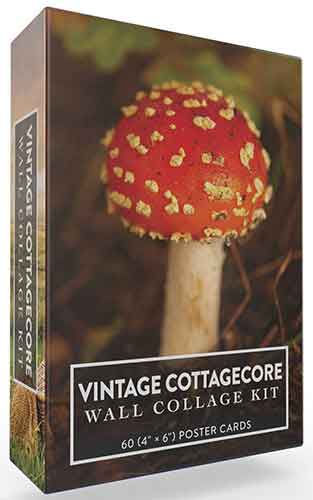 Vintage Cottagecore Wall Collage Kit