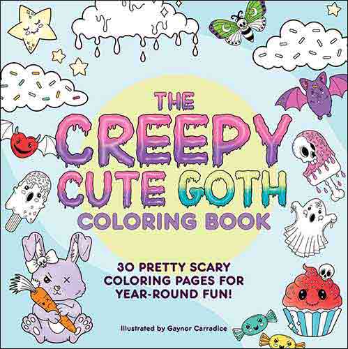 The Creepy Cute Goth Coloring Book