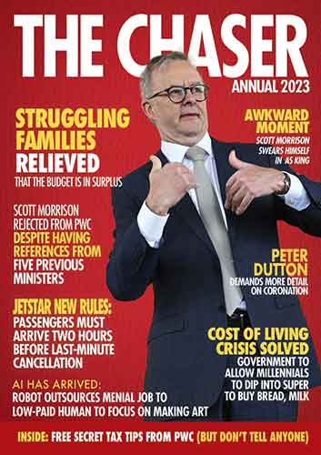 The Chaser and Shovel Annual 2023