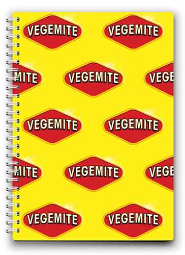 Vegemite A5 Spiral Notepad