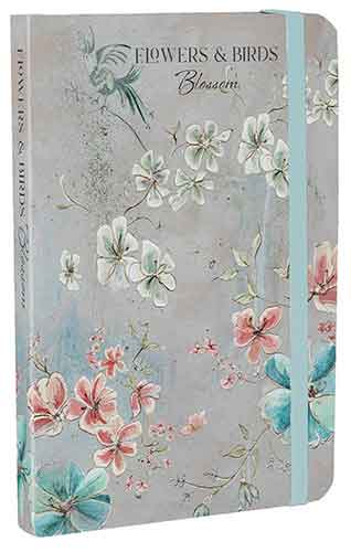 Flowers & Birds Blossom A6 Notebook