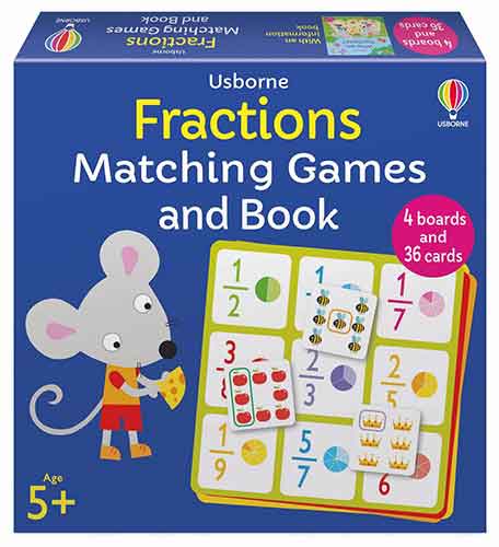 Fractions Matching Games and Book