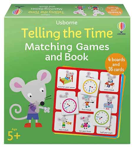 Telling the Time Matching Games and Book