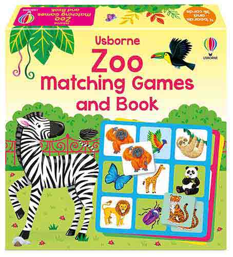 Zoo Matching Games and Book