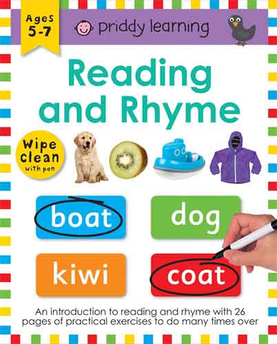 Reading and Rhyme: Wipe Clean Workbook